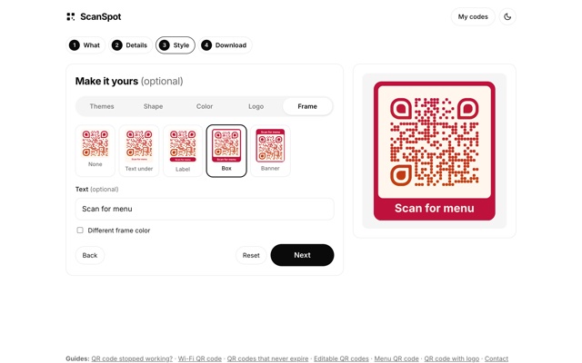 ScanSpot